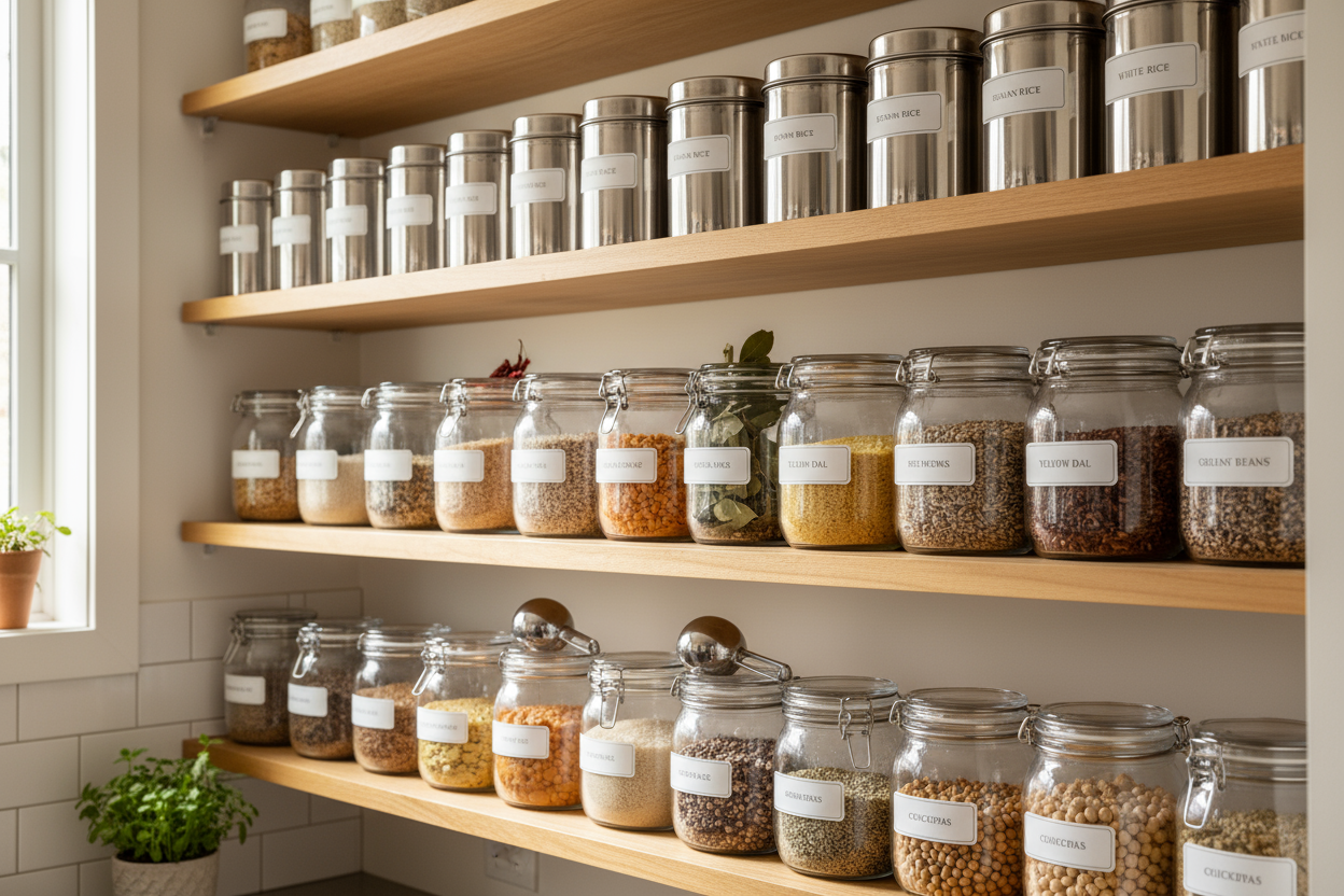 How to Store Rice and Pulses for Maximum Freshness - Complete Storage Guide