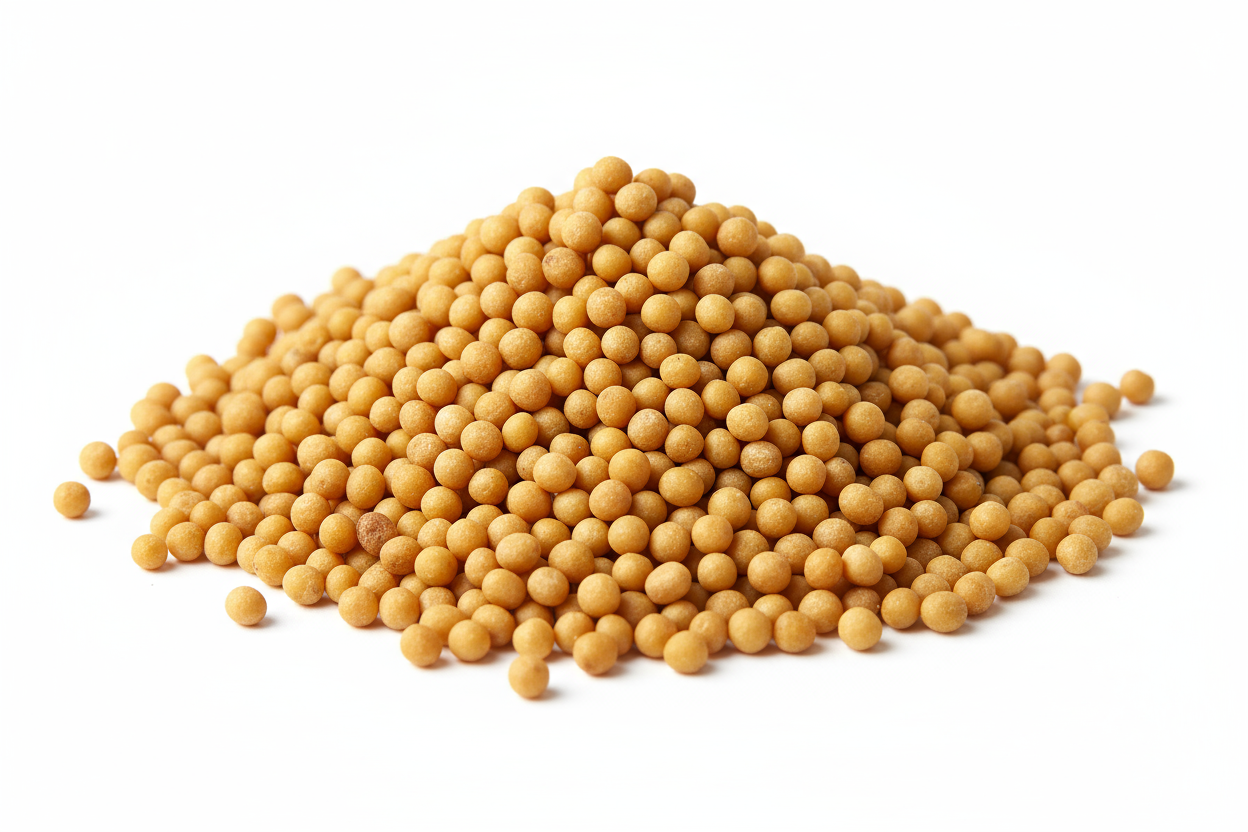 whole yellow mustard