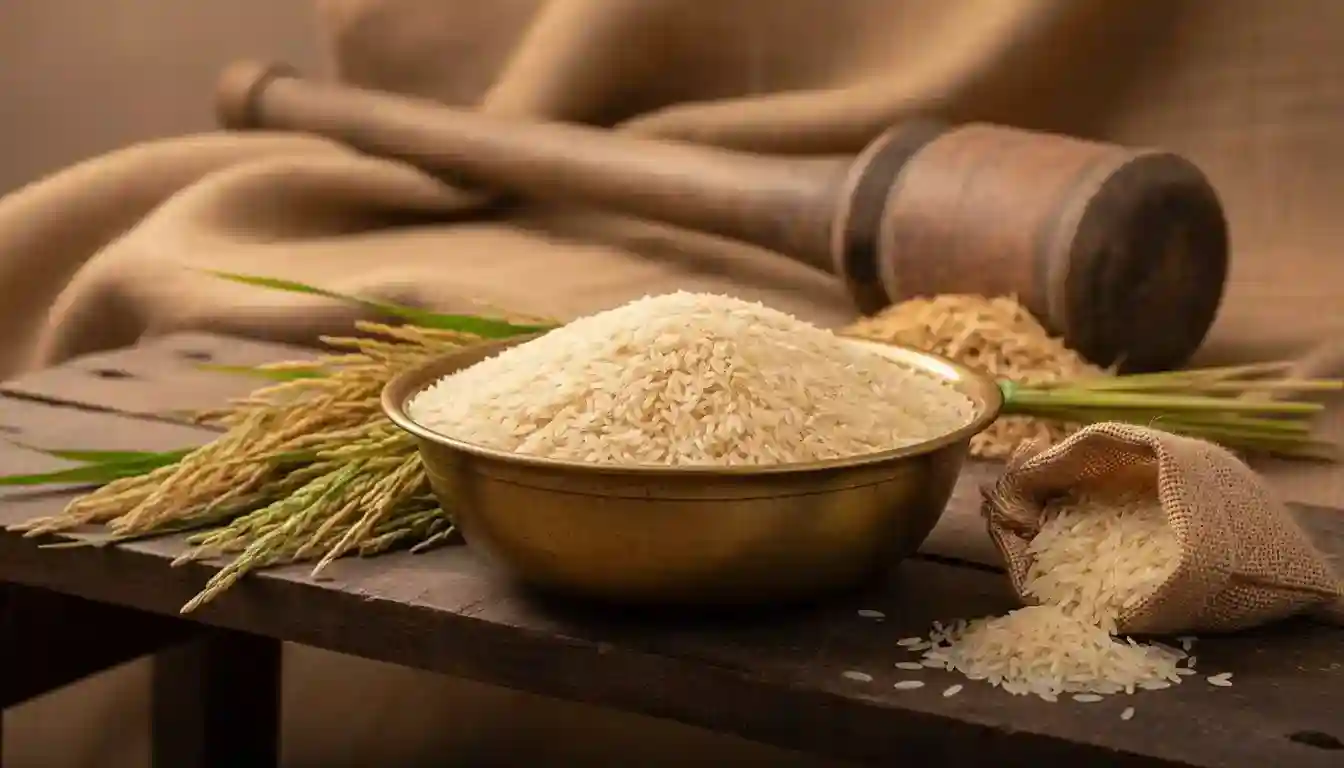 HUSKING BASKATI RICE