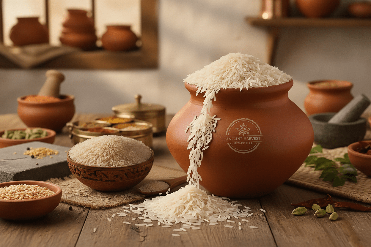 Premium Baskati Rice 1kg 4 baskati rice